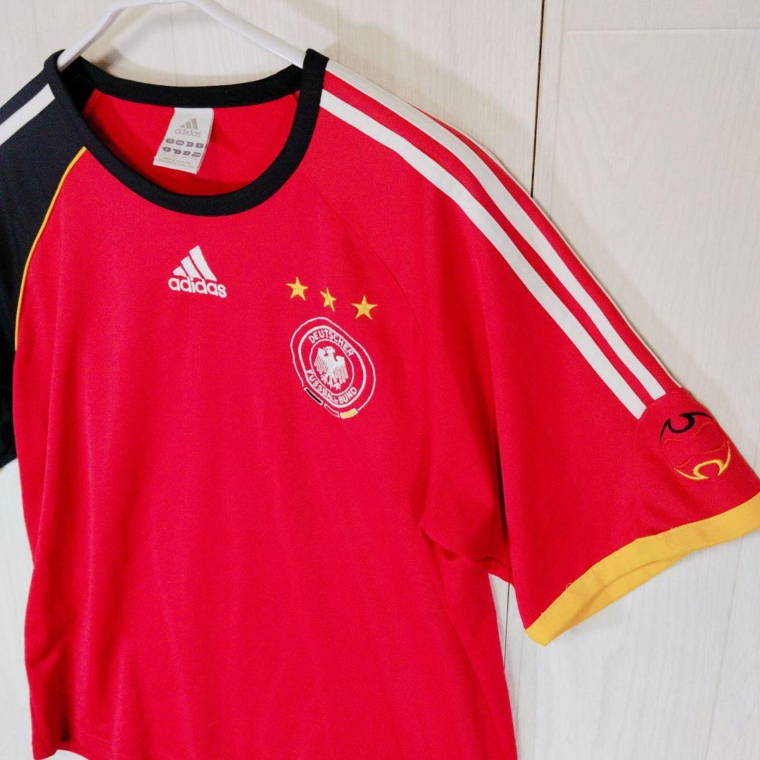 adidas ドイツ代表 ユニフォーム ゲームシャツ　万国旗タグ　Lサイズ相当