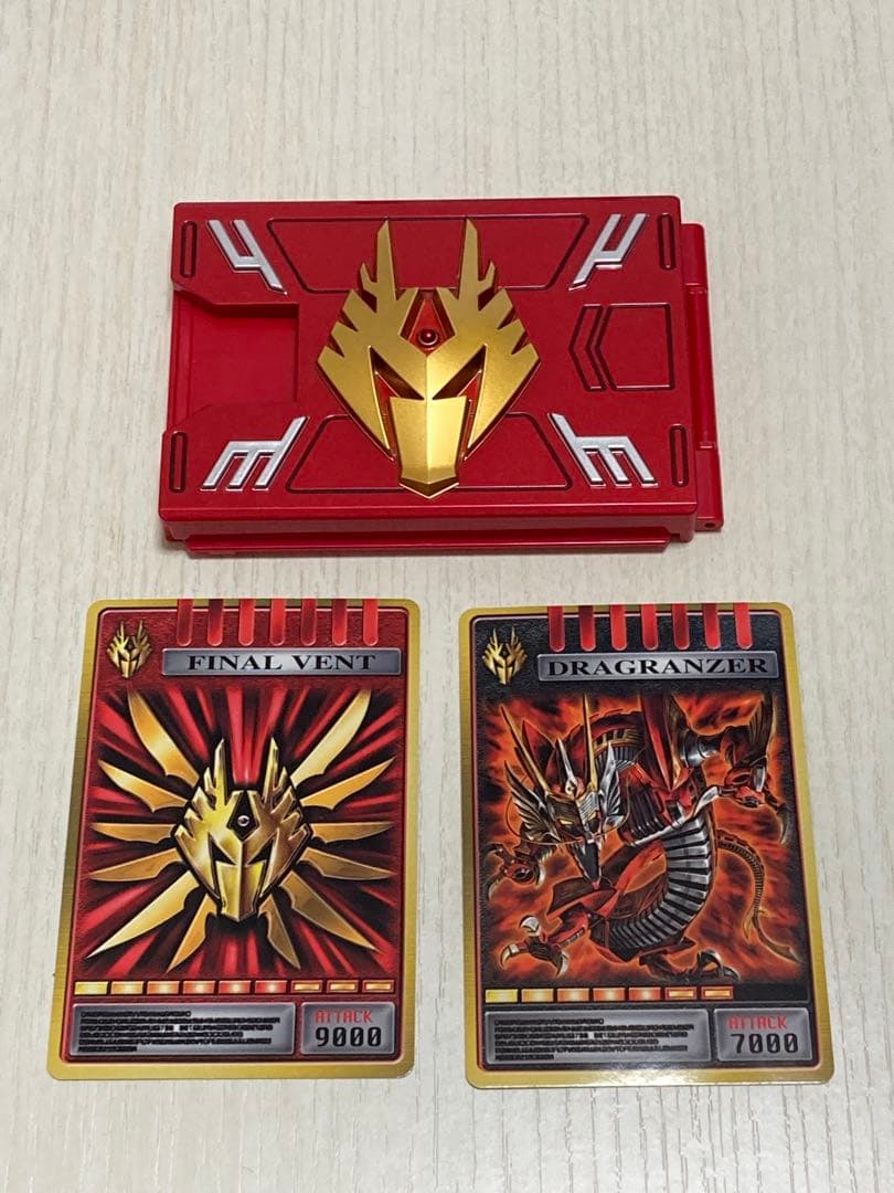 CSM Vバックル＆ドラグバイザー カードデッキ 仮面ライダー龍騎サバイブ