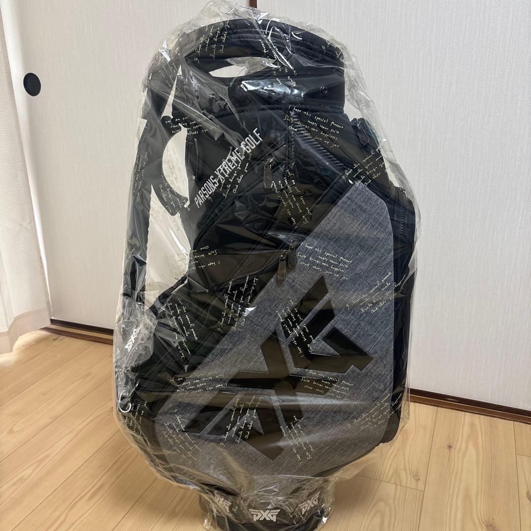 PXG キャディバッグ ブラック グレー 未使用