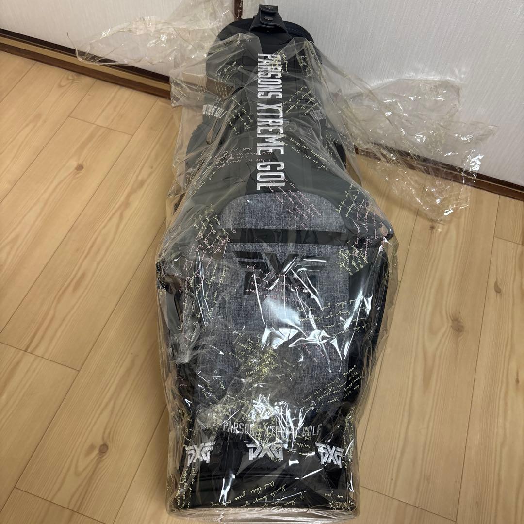 PXG キャディバッグ ブラック グレー 未使用