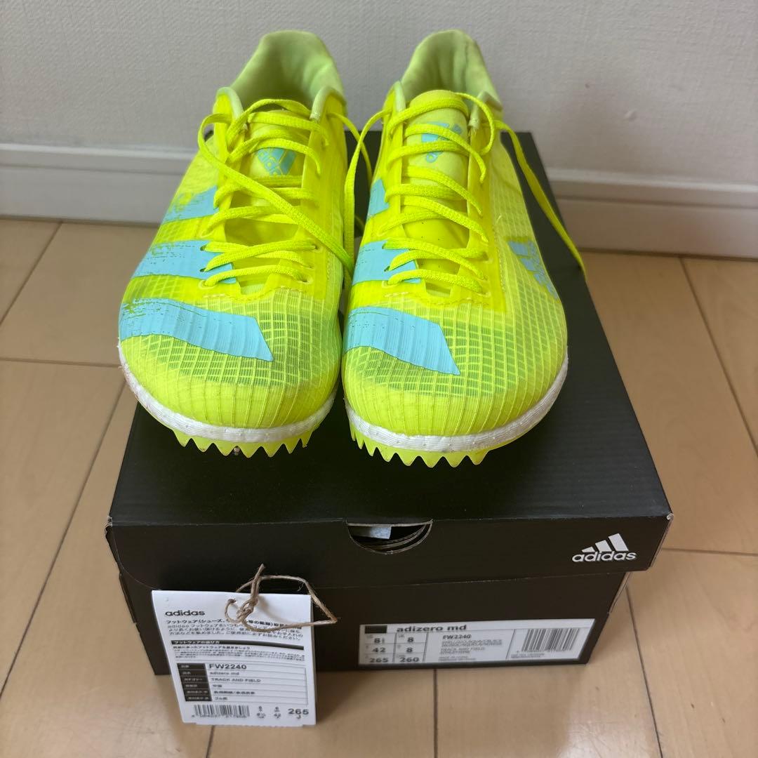 adidas 26.5 スパイクシューズ アディゼロmd