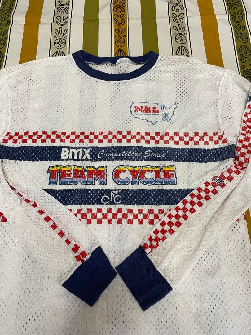 サイクルBMX◼️モトクロス・ビンテージTシャツ◼️TEAM CYCLE NBL