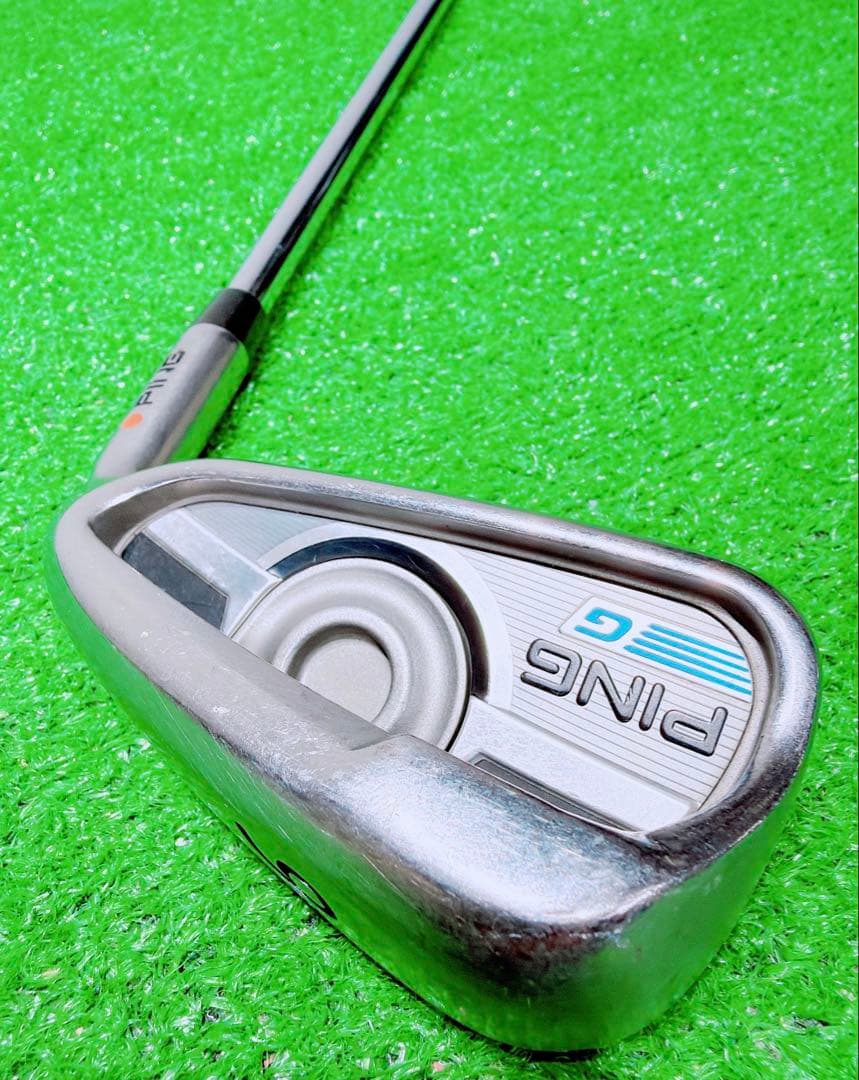 ★PING★ピン G 6番 アイアン 単品 オレンジドット ジーアイアン バラ