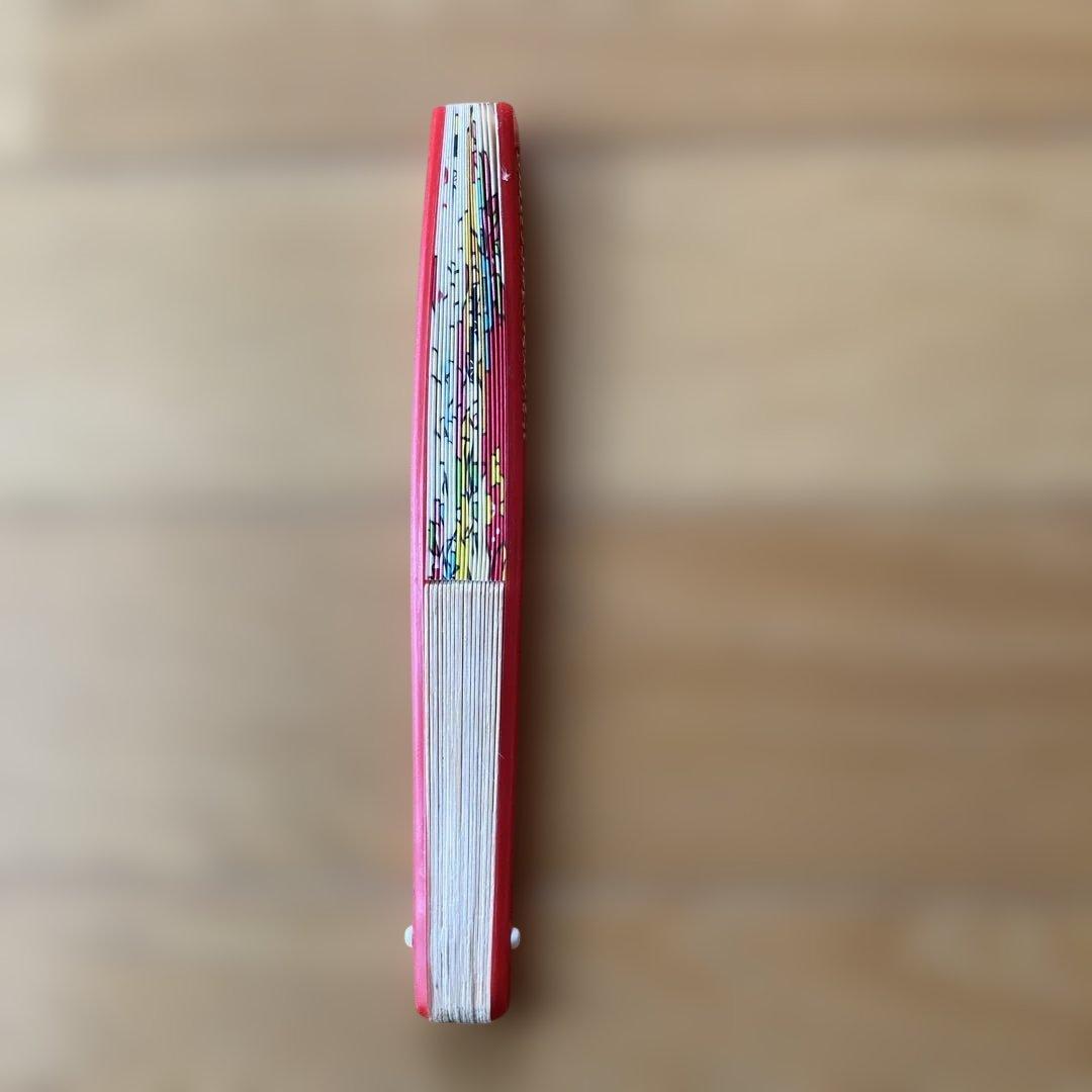 TBS「赤い靴」グッズ　扇子 保護ケース付き 昭和レトロ　レア