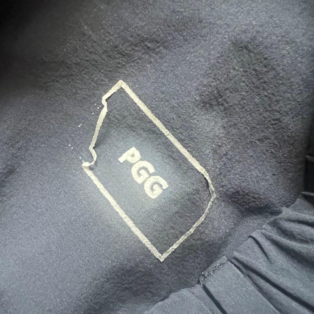 PEARLY GATES パーリーゲイツ　PGG 切替　ゴルフパンツ　メンズ　黒
