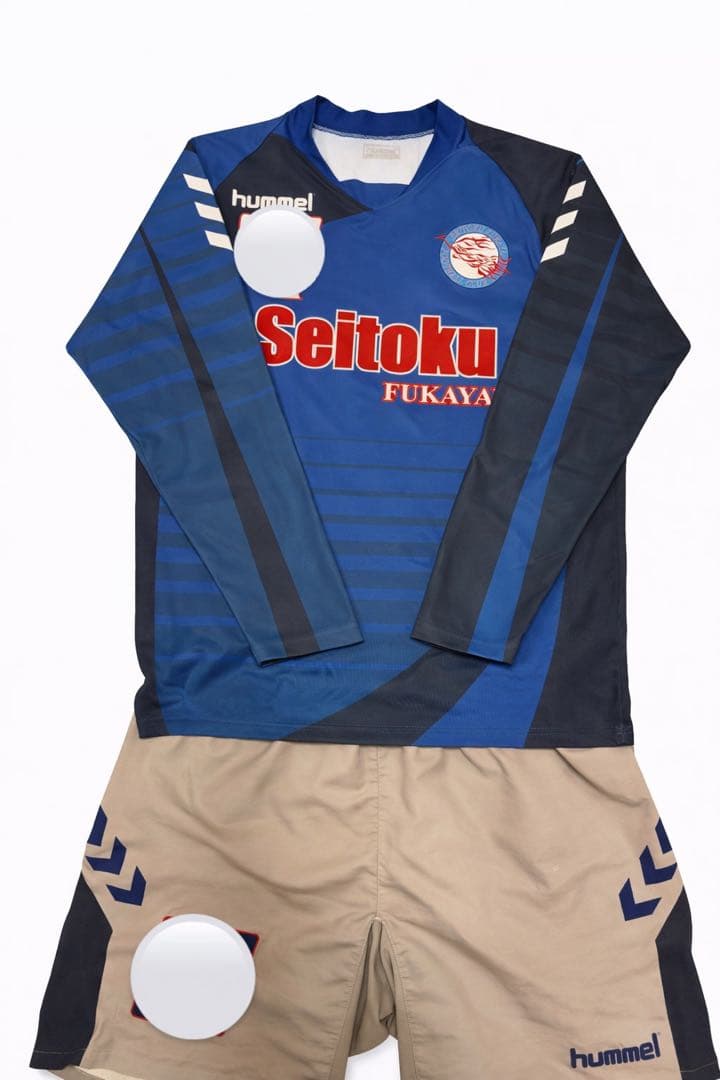 成徳深谷高校サッカー部　ユニフォーム　セット XL hummel