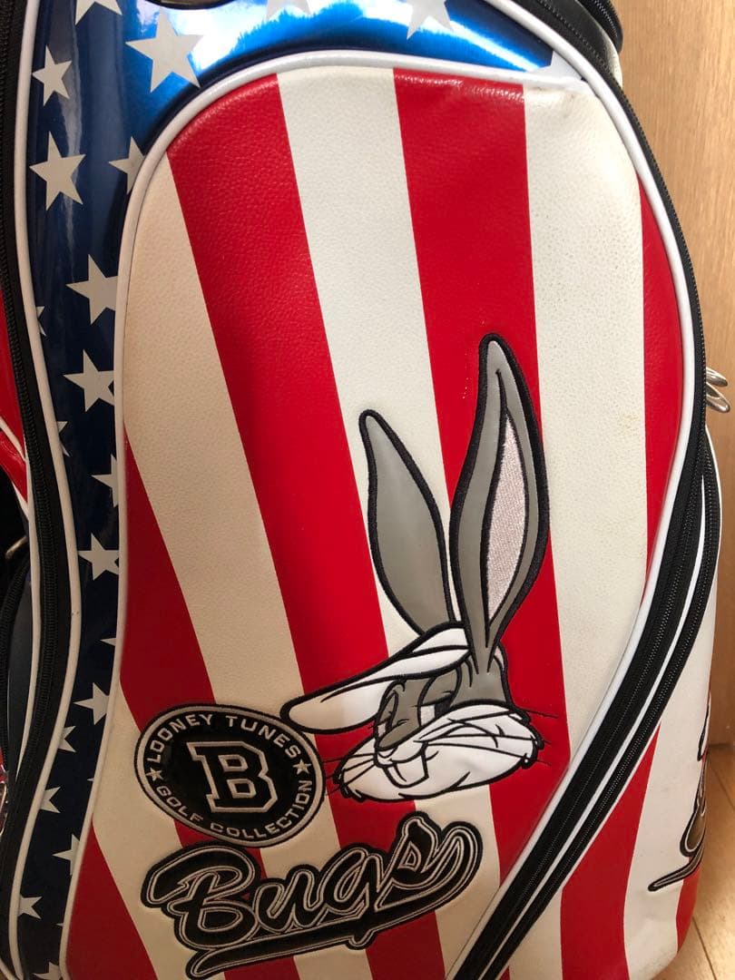 【送料込み】廃盤希少品　BUGS BUNNY キャディバッグ ゴルフバッグ