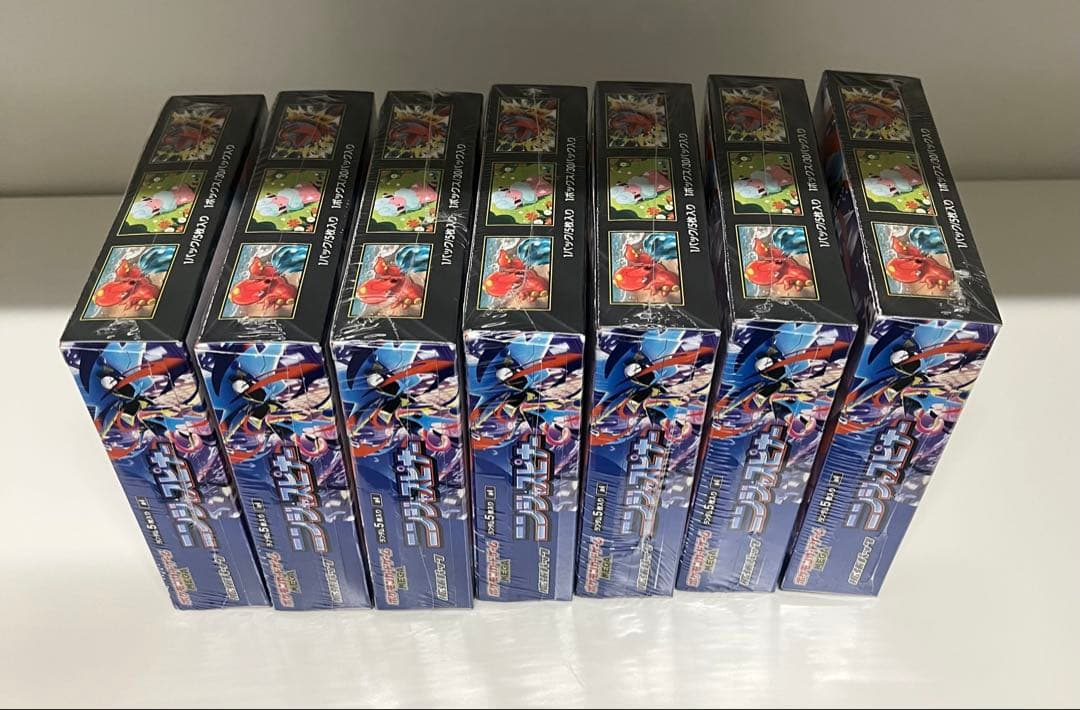 ポケモンカード　ニンジャスピナー 7BOX シュリンク付き