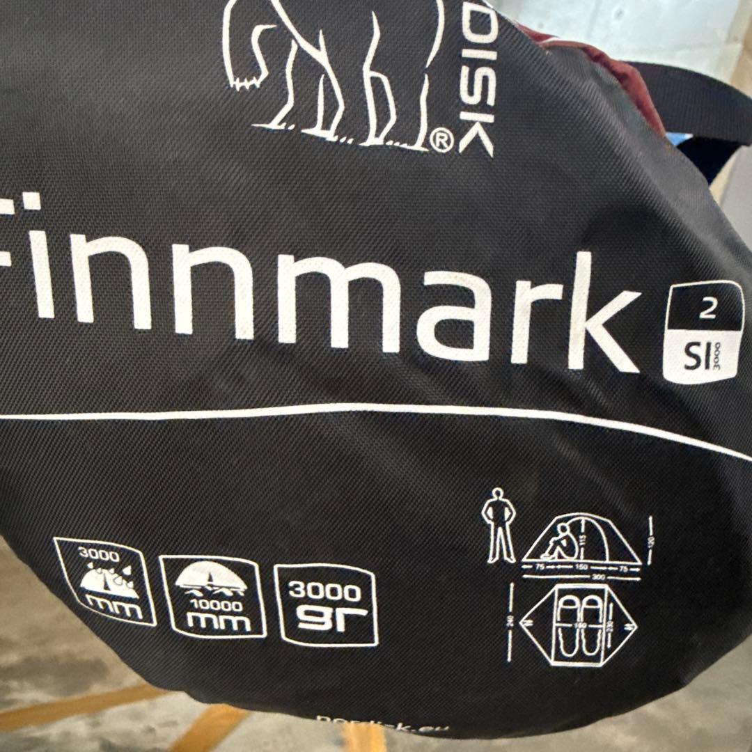 NORDISK Finnmark SI テント 2人用 Burnt red
