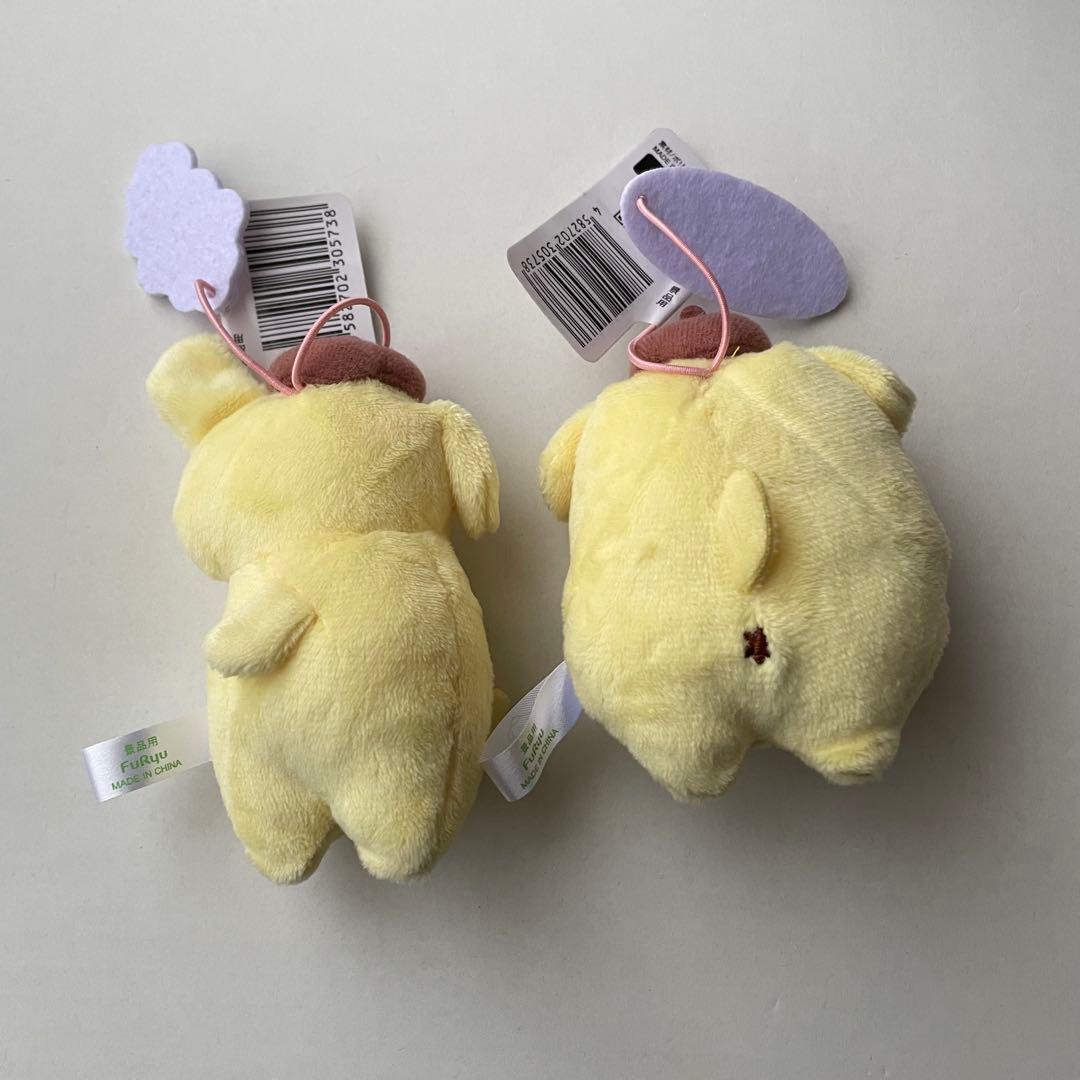 サンリオ　ポムポムプリン　もっと動くプリン　マスコット　セット