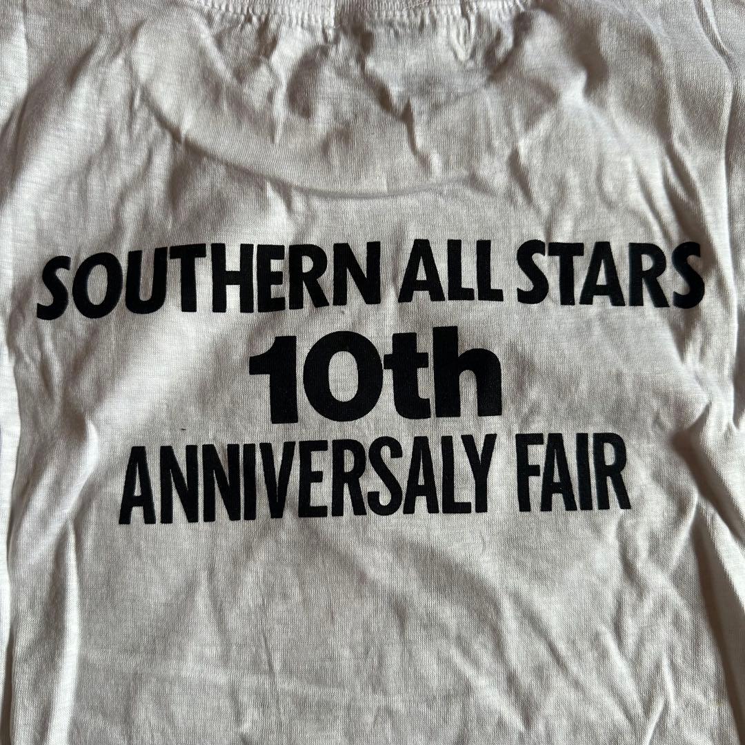 80's ★サザンオールスターズ★ 10周年記念フェア Tシャツ
