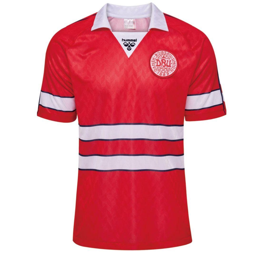 し*い様 hummel デンマーク代表 1988 復刻ユニフォーム XL
