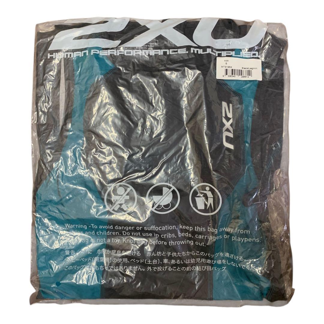 2XU ツータイムズユー　トライスーツ　ブラック/ラグーン　Sサイズ　タグ付