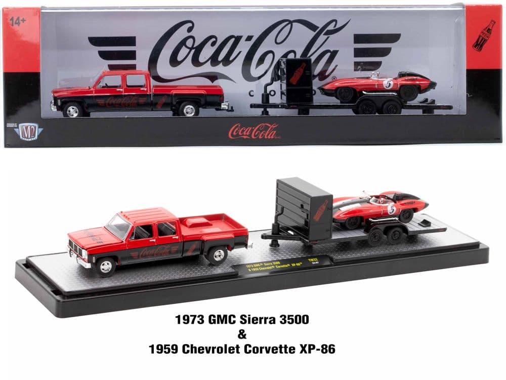 M2マシーン GMC シエラ3500 &シボレー・コルベット XP-86