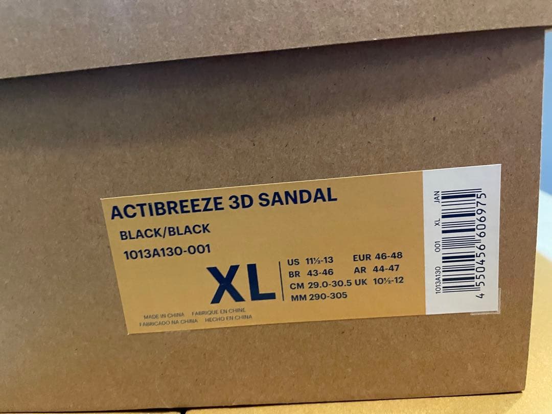 アシックスACTIBREEZE 3D SANDAL新品 XLサイズ