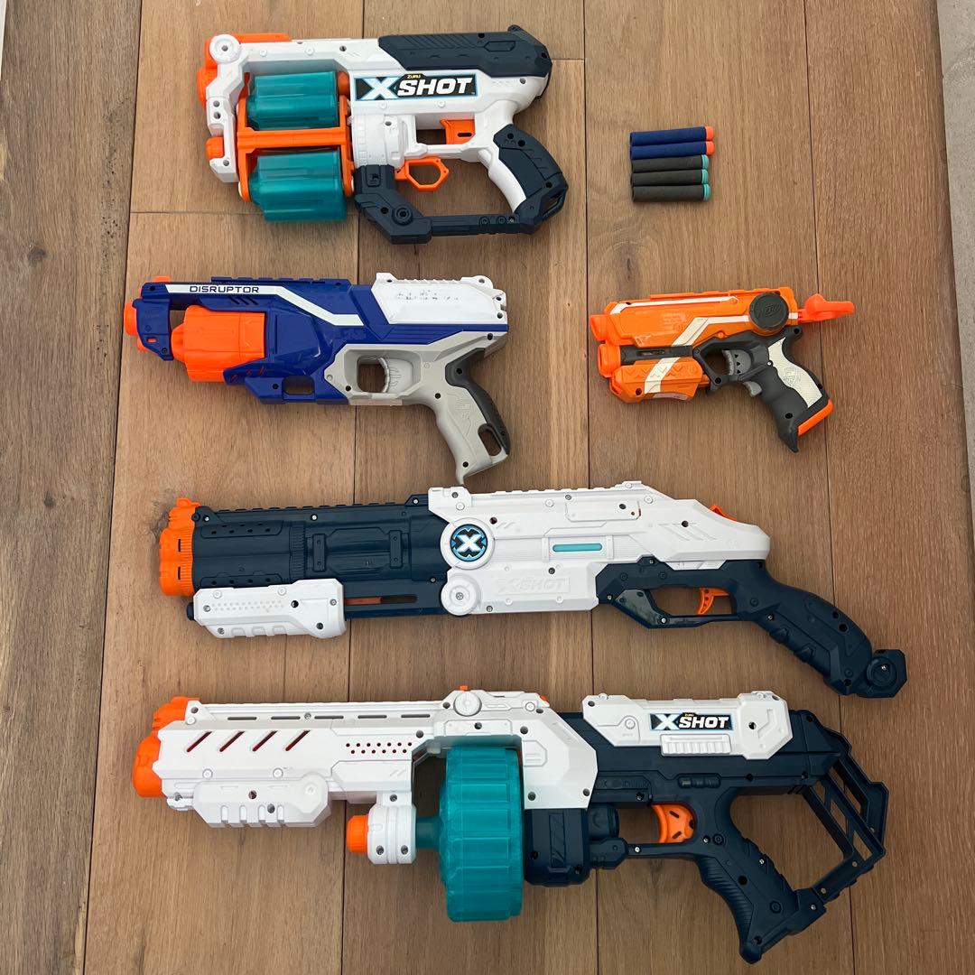 ナーフ　まとめ売り　X-SHOT トイガンセット 弾薬付き