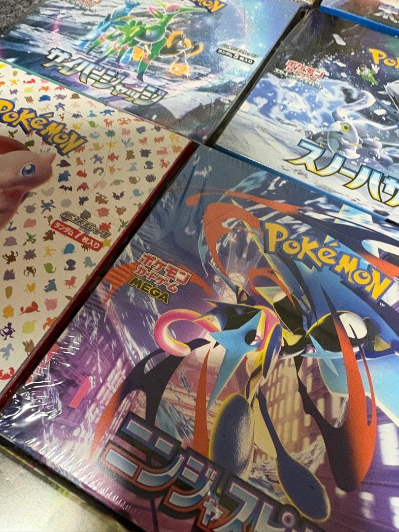 シュリンク付きポケモンカードゲームBOXセット売り