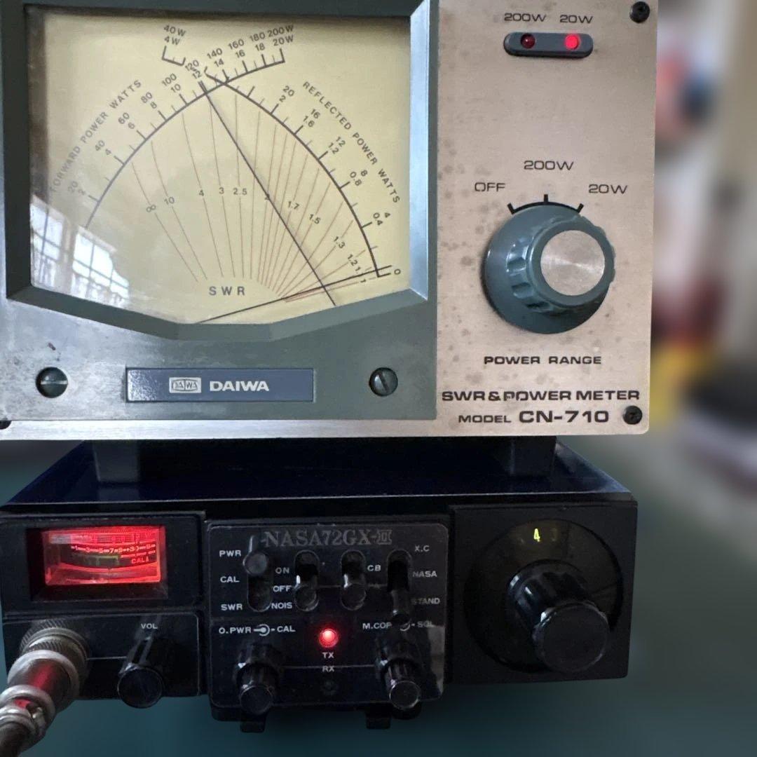 NASA72GX受信機 新品ステンレスカバー装着