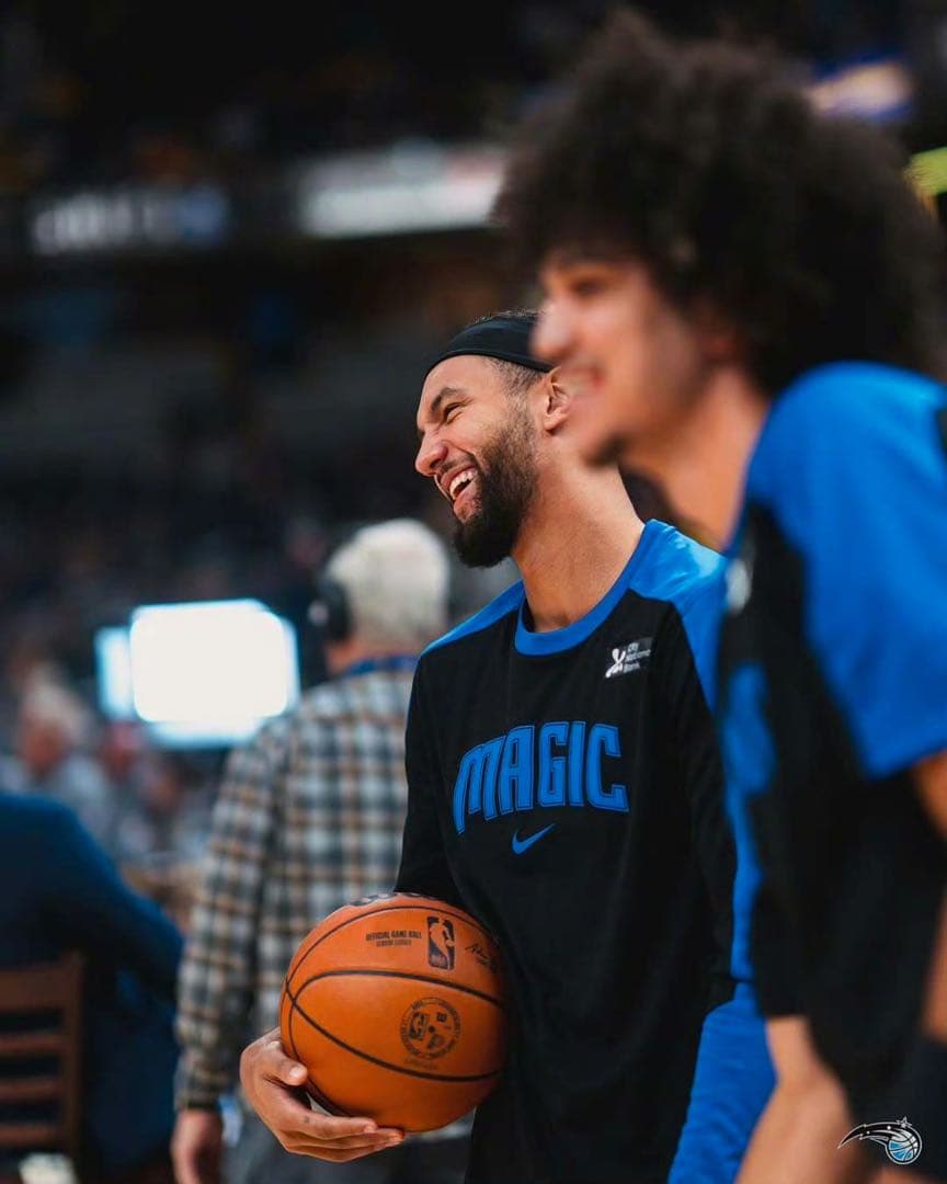 MagicマジックワームアップロングスリーブシャツNBA25シーズンMサイズ