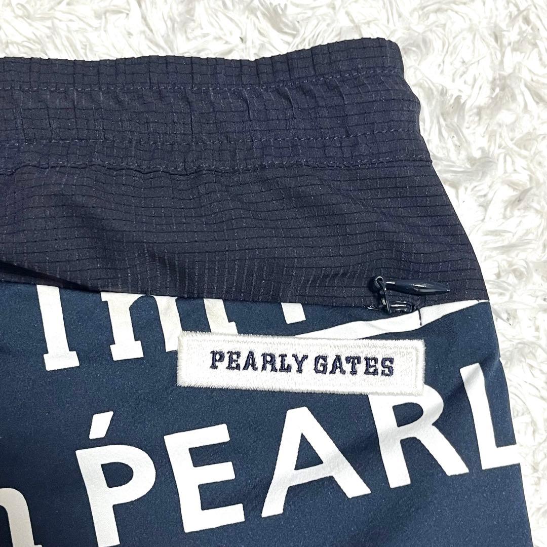 ✨極美品✨パーリーゲイツ ゴルフウェア パンツ ストレッチ 総柄 ウエストゴム