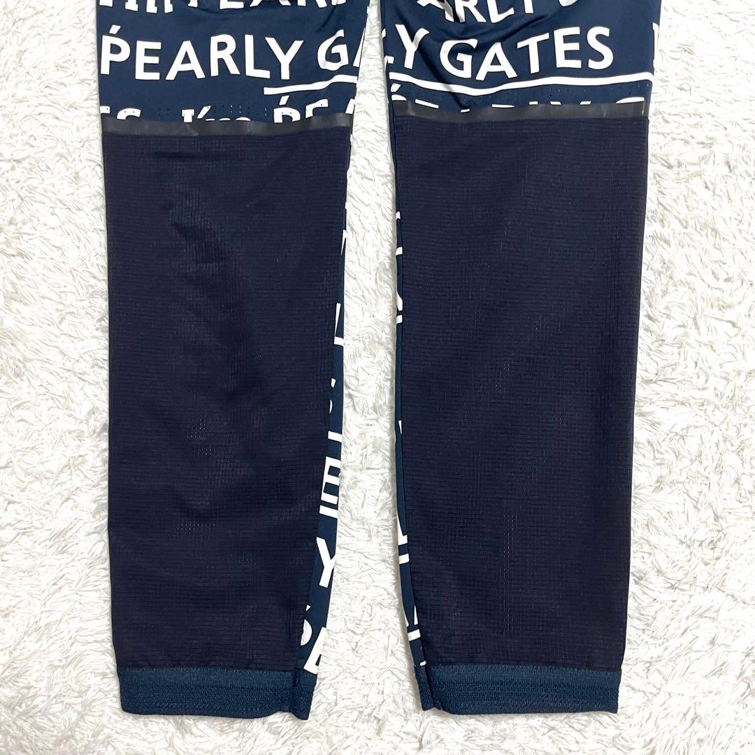 ✨極美品✨パーリーゲイツ ゴルフウェア パンツ ストレッチ 総柄 ウエストゴム