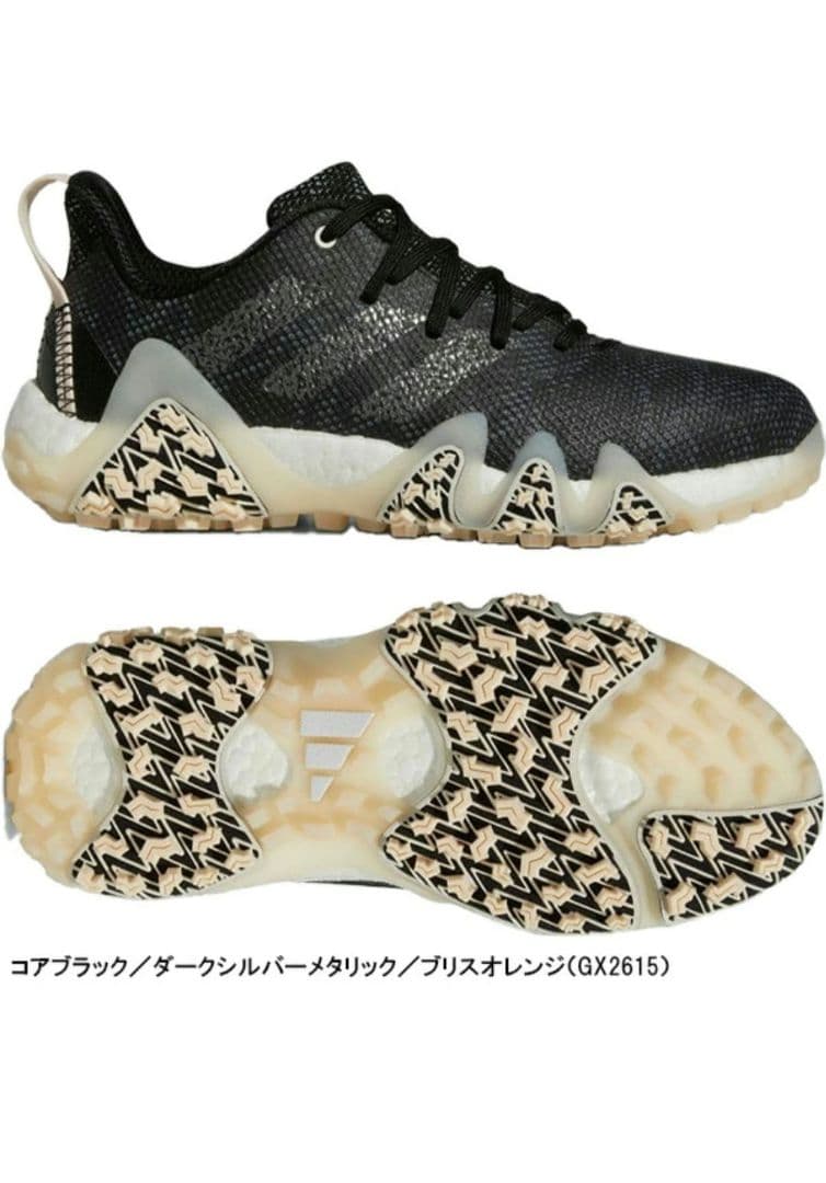 アディダス ゴルフ ゴルフシューズ 24.5㎝ コードカオス 22 スパイクレス