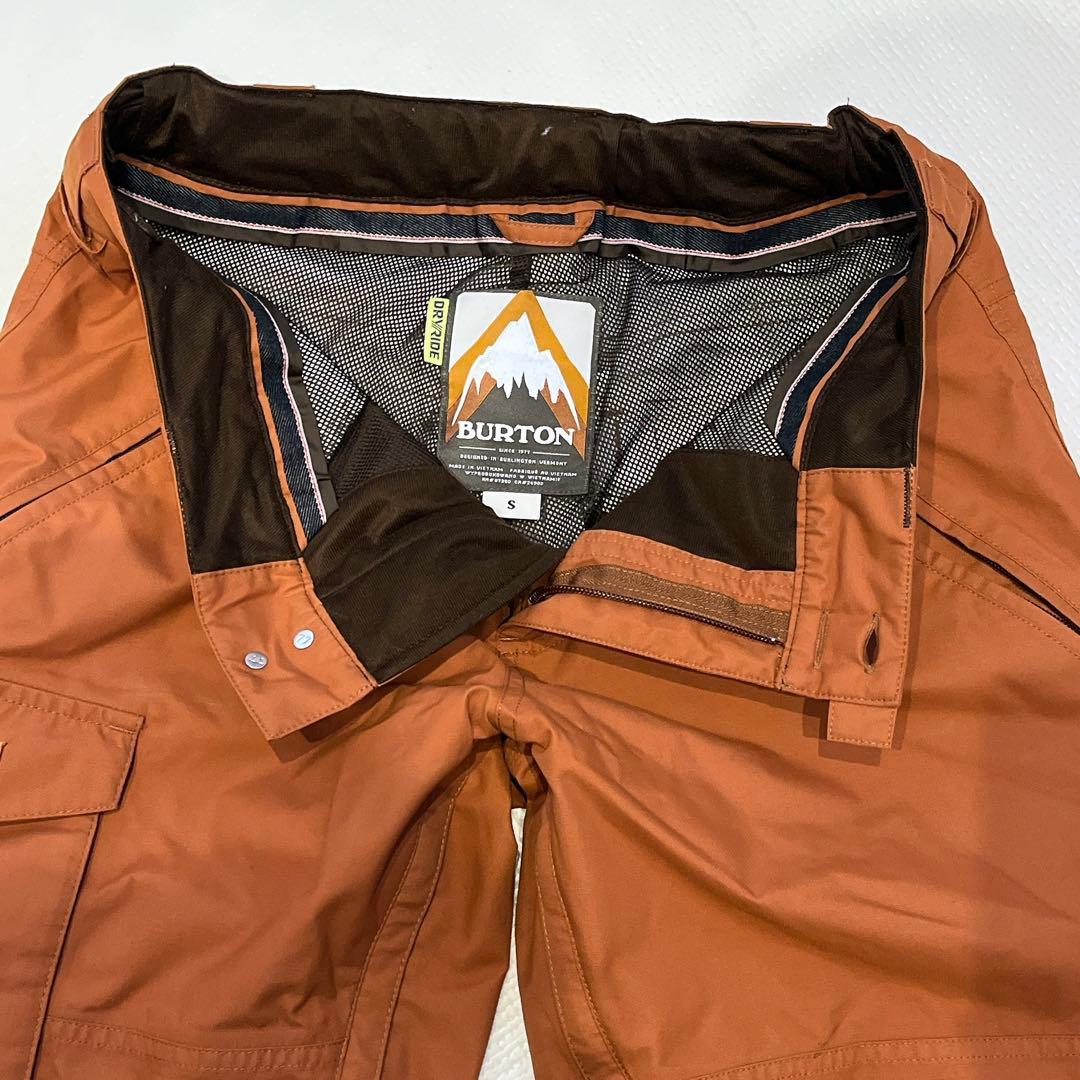 BURTON GOLDWIN スノーボードウェア スノボウェア メンズ 黒 茶色