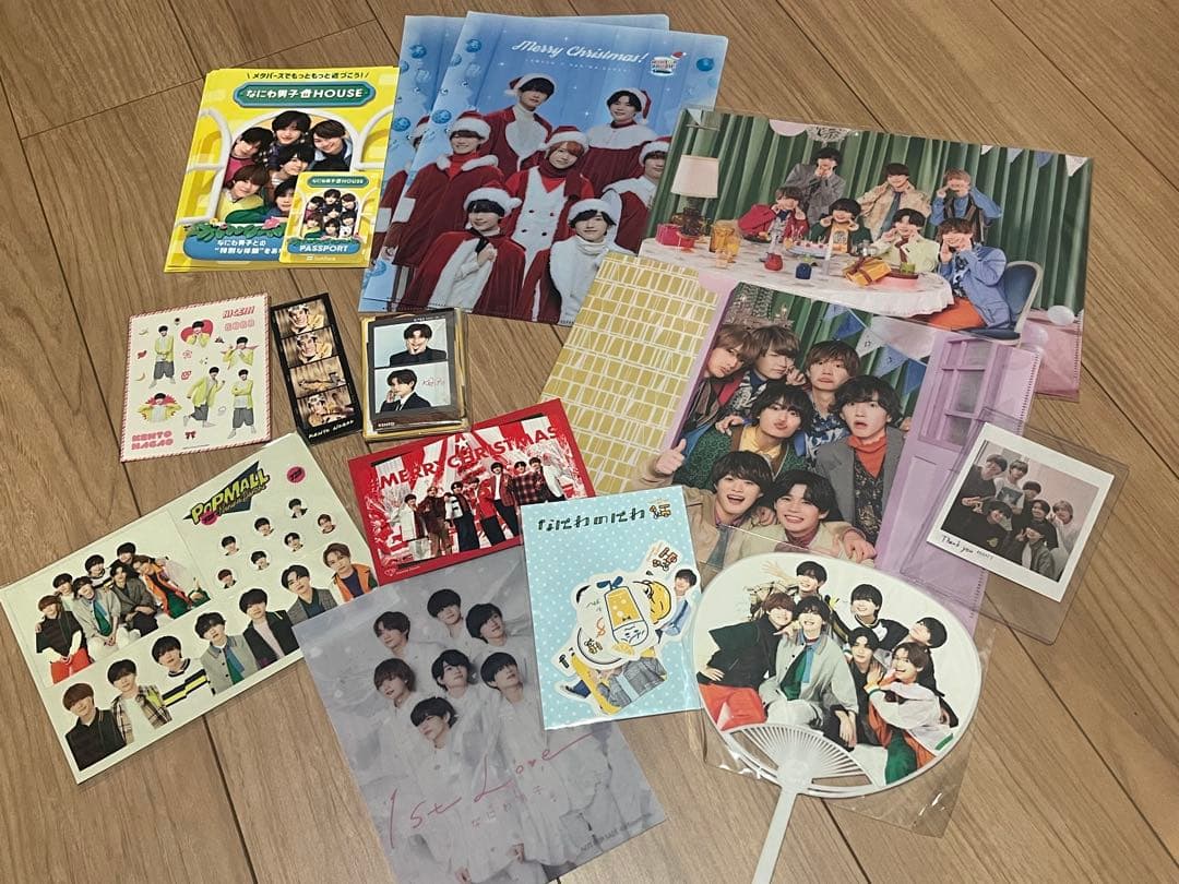なにわ男子 まとめ売り うちわ/アクスタ/カレンダー/ペンライト等