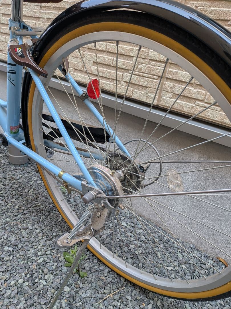 【直接引取り】サカモトテクノ ギムレットジュニア 自転車 水色 変速ギア
