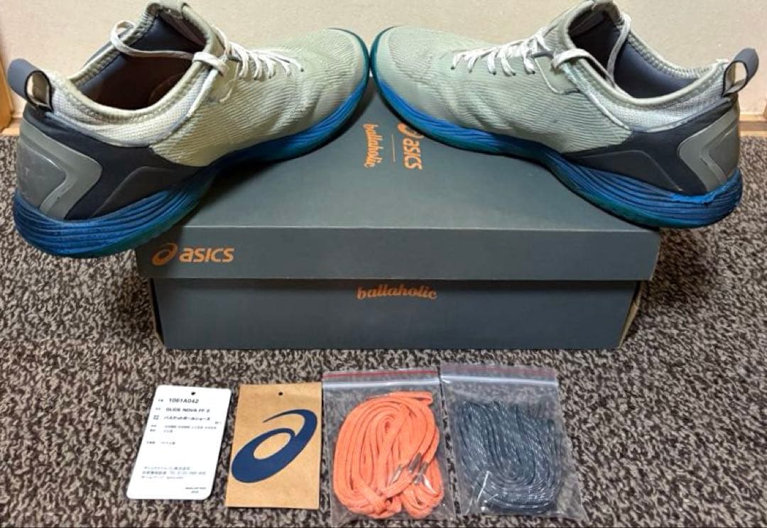 ballaholic×asics NOVA FF2 26.5㌢ 完売 貴重