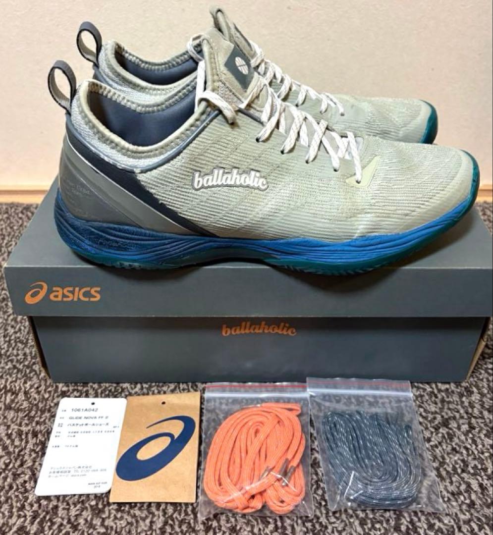 ballaholic×asics NOVA FF2 26.5㌢ 完売 貴重