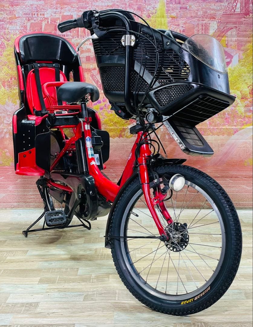 ZK3454 電動自転車 ヤマハ パスキス 子供乗せ 20インチ 送料無料