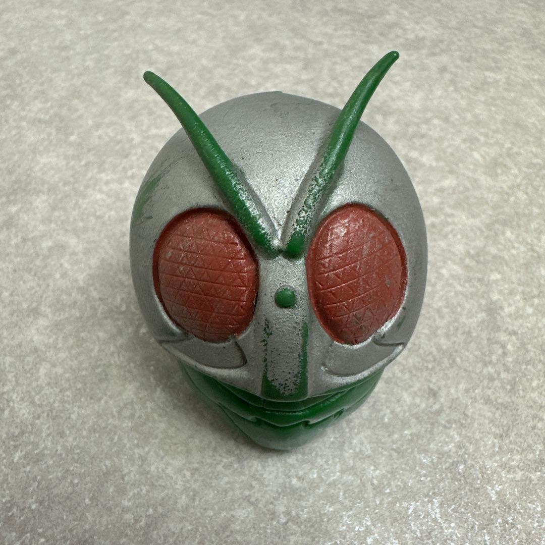 ★希少★ 仮面ライダー 初期 面取れ ソフビ 当時物 レトロ 約26.5cm