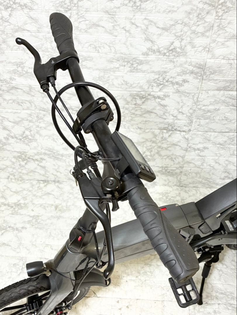 【極美品 動作品】アントレックス 折りたたみ電動アシスト自転車 PXID-2