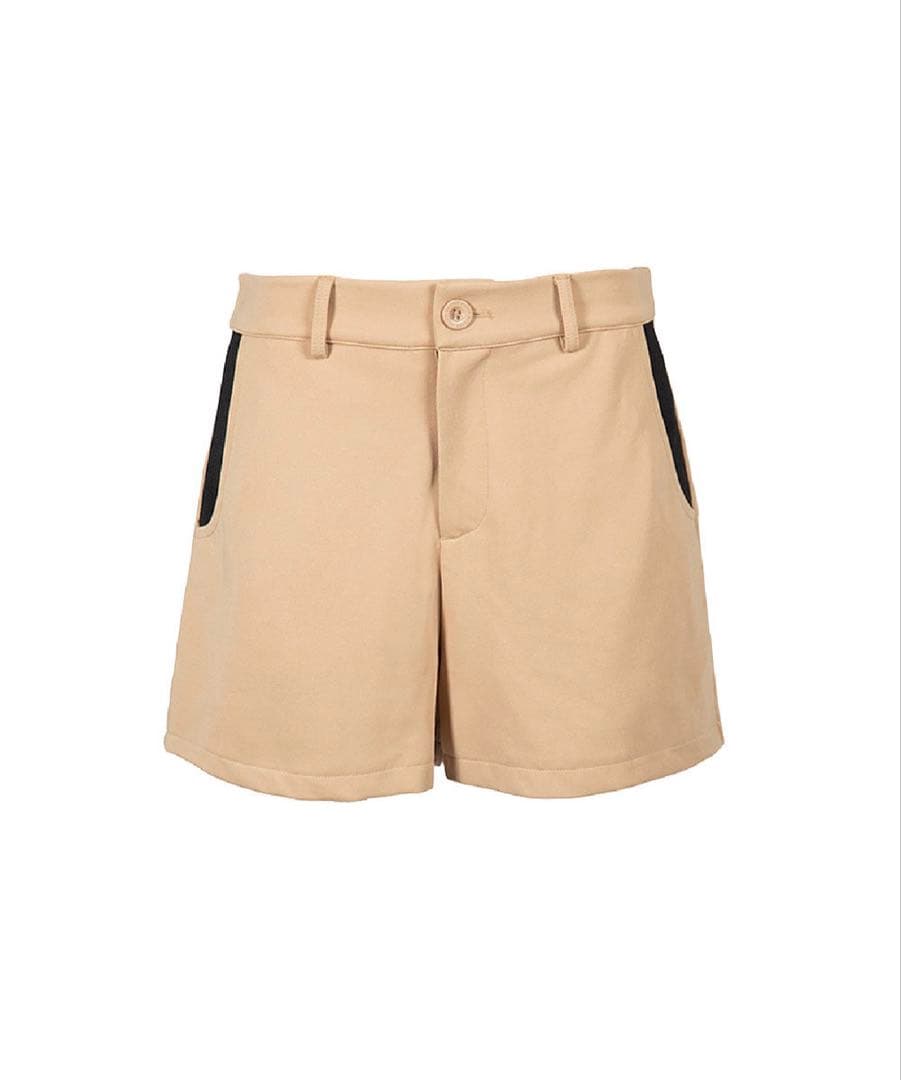 【新品】mutaファーポケットホットパンツ　ベージュ　　レディースＭ