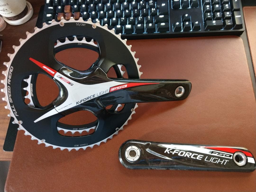 FSA K-Force Light BB386EVO クランクセット 53-39