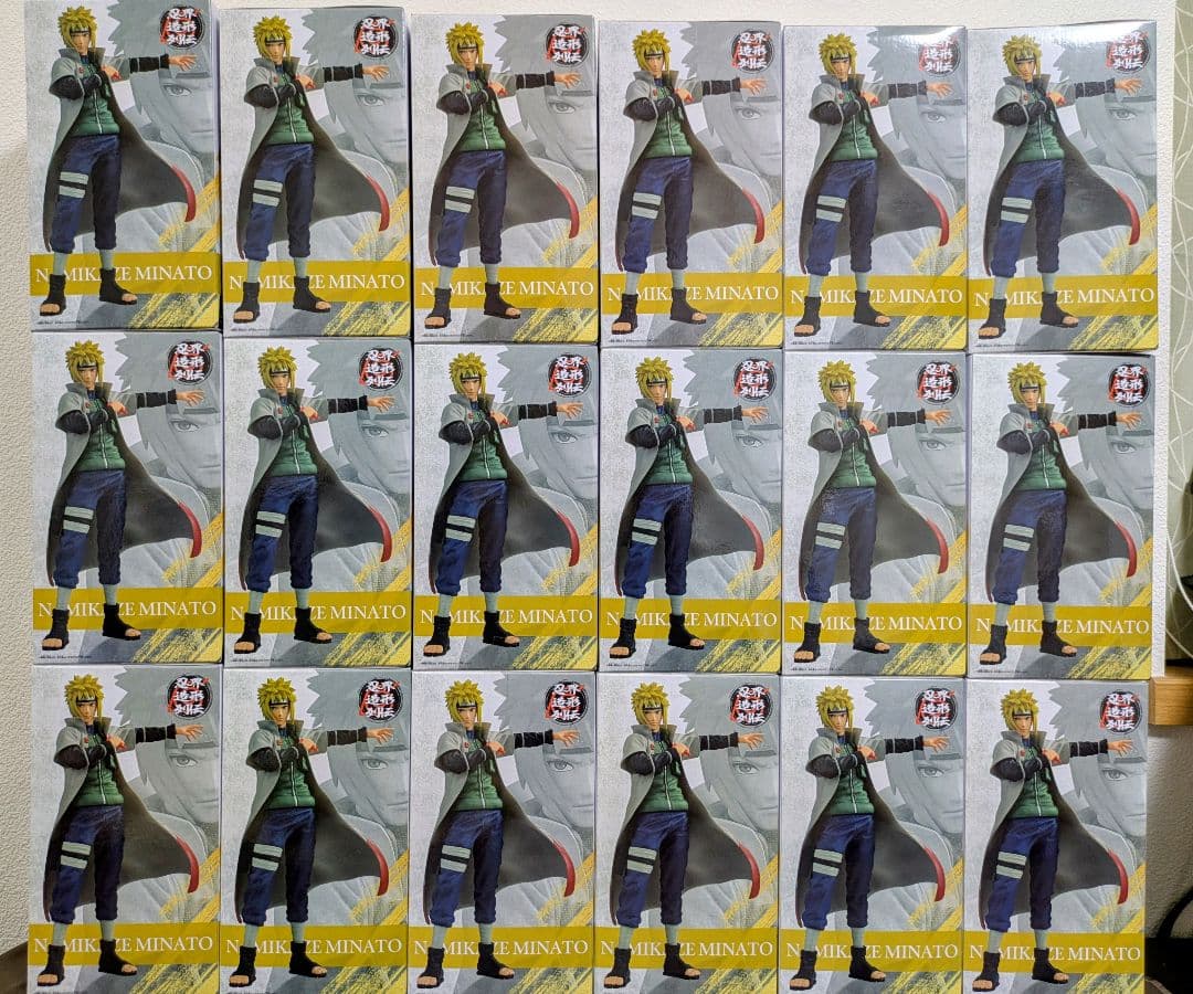 NARUTO疾風伝 忍界造形列伝 波風ミナト フィギュア18体セット