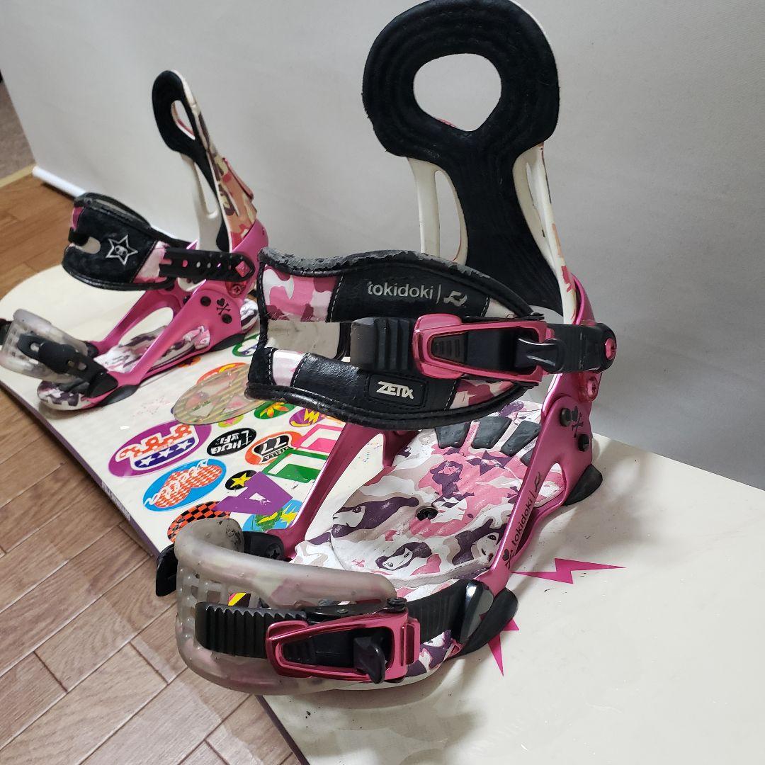 STELLA RIDE 140cm 初心者向けスノーボードセット