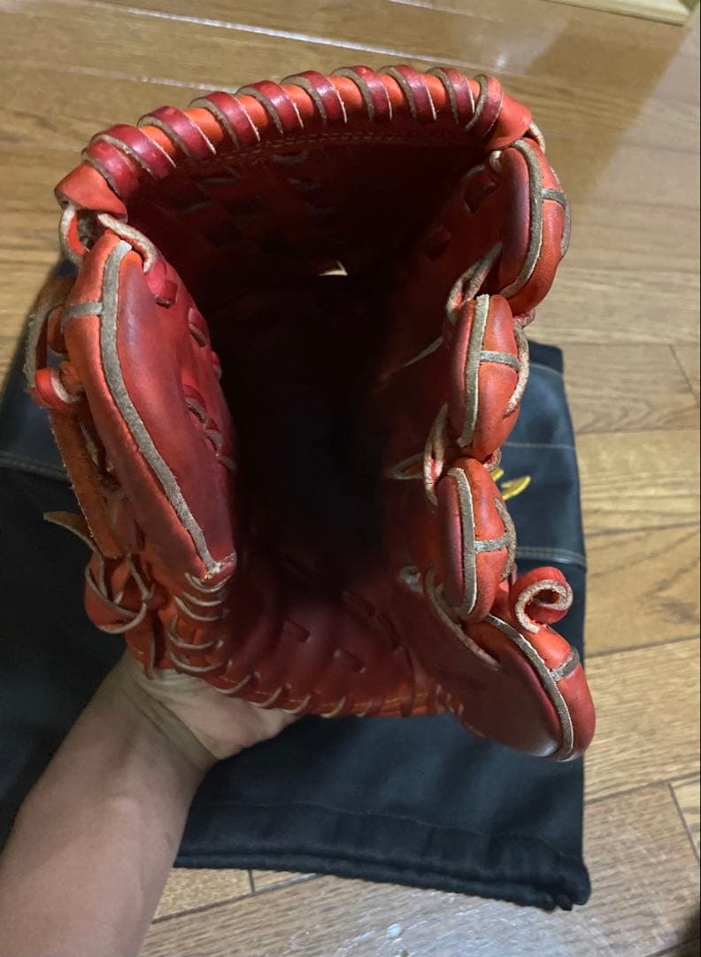 1AJGR22011 野球軟式用グローブ ミズノプロ ピッチャー用 袋付き