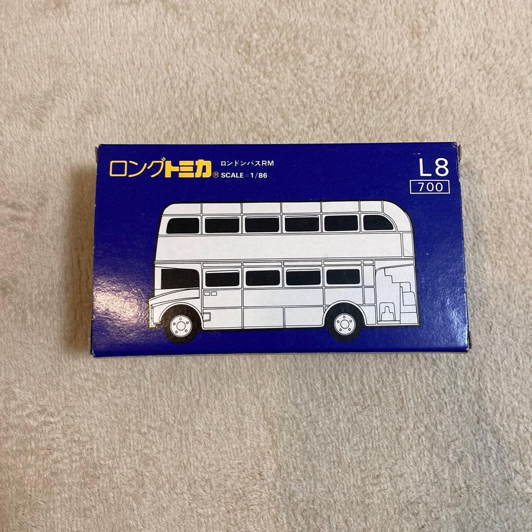 【新品】日本製 ロングトミカ L8 ロンドンバスRM スケール1/86 希少品