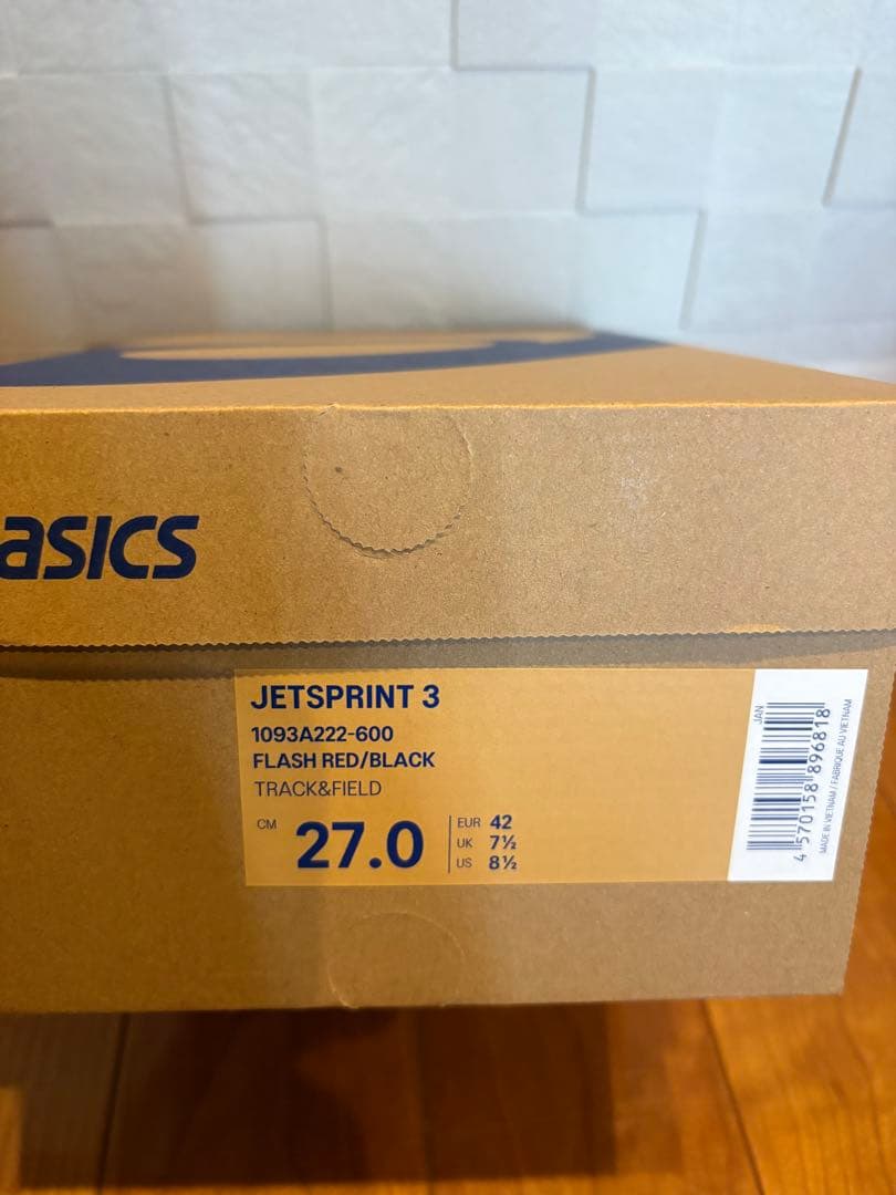 【asics】JETSPRINT 3 27.0cm