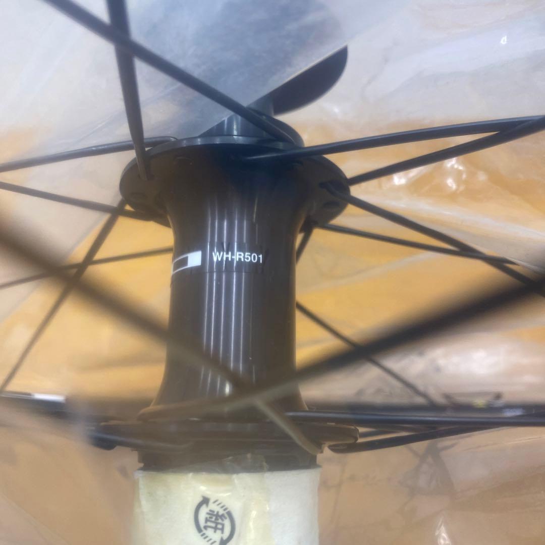 未開封 SHIMANO シマノ WH-R501 ギアおまけ付き
