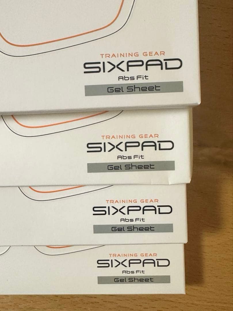 【未使用品】SIXPAD アブズフィット ジェルシート 純正品 ４箱