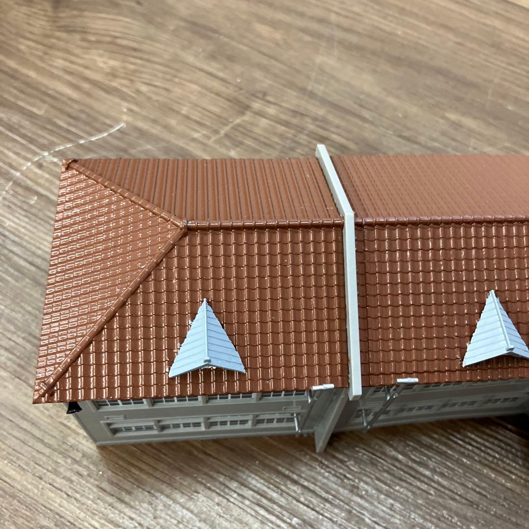 3F トミーテック ジオコレ 建物コレクション 学校 木造校舎 ジオラマ