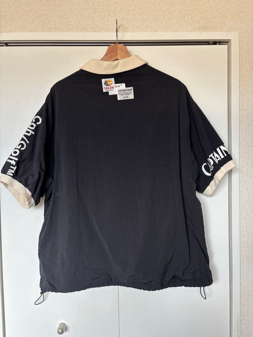 CALEE × CAPTAINS HELM GOLF トリプルネームゴルフシャツ