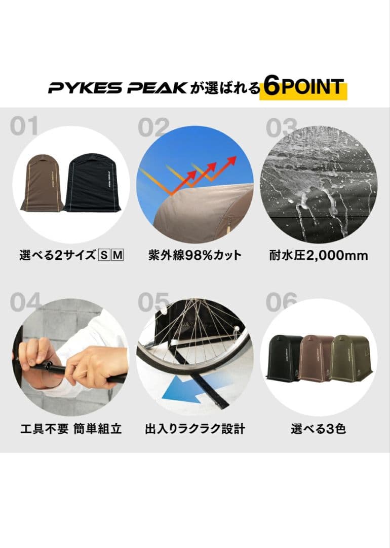 （値下げ!）☆新品☆　PYKES PEAK　バイクガレージEX