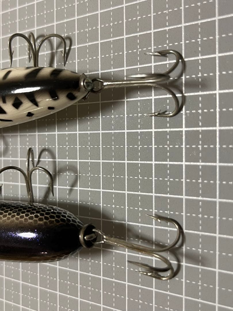 ヘドン　ラッキー13 Heddon Lucky 13 ウッドとプラのセット
