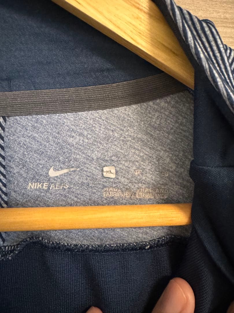 Nike Aeroswift ハーフジップ　ドリルトップ　 ネイビー　XL