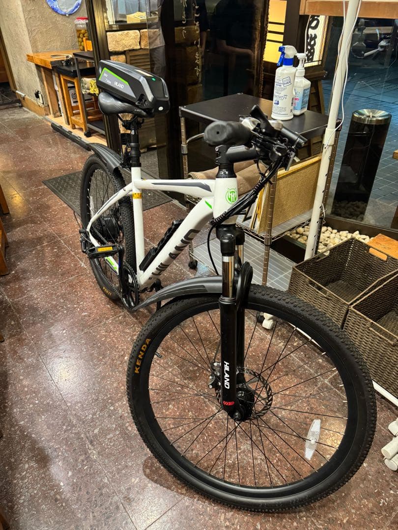 電動アシスト自転車 ホワイト