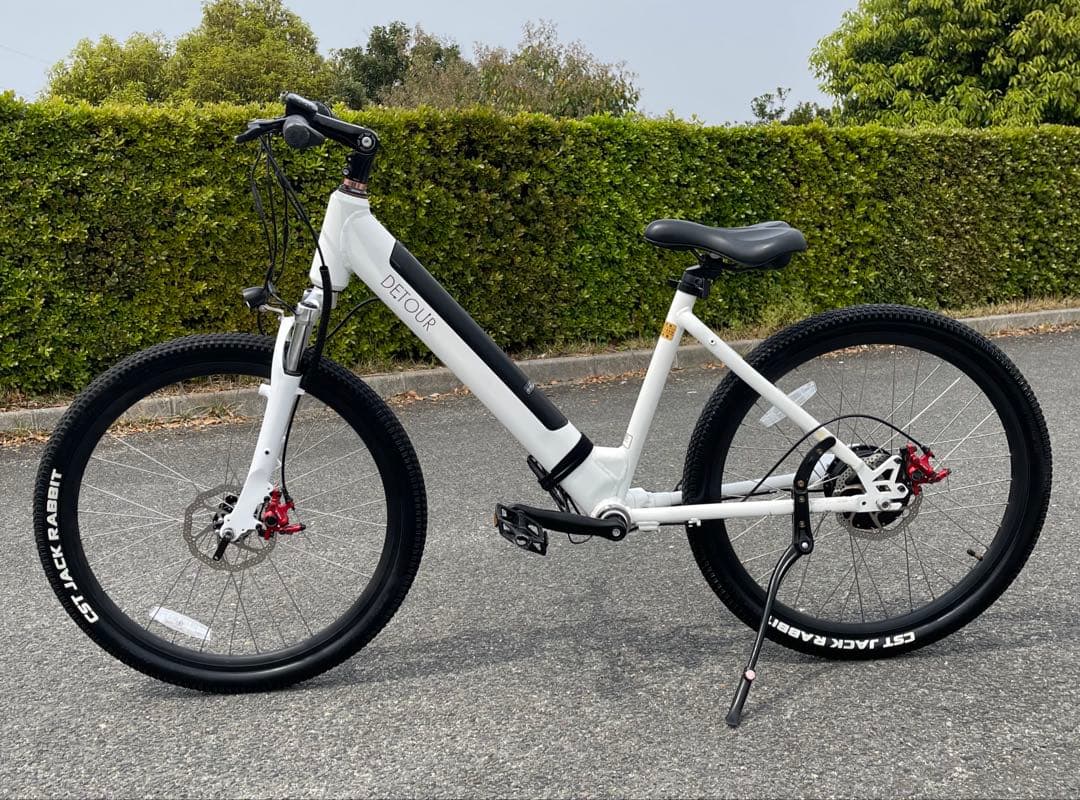 流通無し♪ 無料配達♪日本初♪ チェーンレス　電動アシスト自転車　 DETOUR
